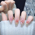 Elegant Minimalist Press-On Nail Set (24pcs) (DESIGN 7320)