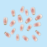 Elegant Minimalist Press-On Nail Set (24pcs) (DESIGN 7320)