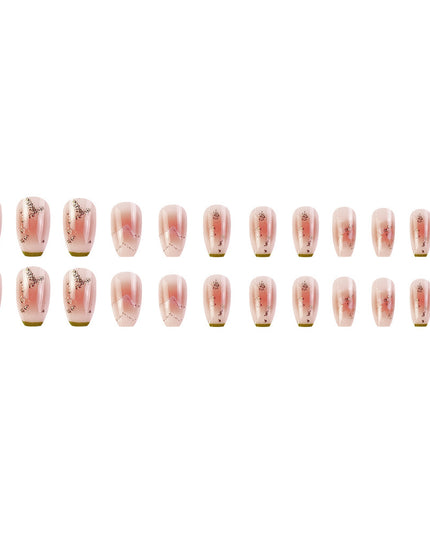 Elegant Minimalist Press-On Nail Set (24pcs) (DESIGN 7320)