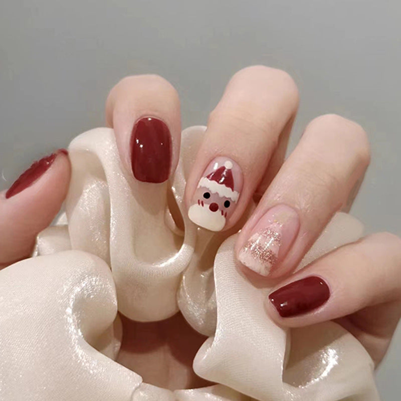 Elegant Minimalist Press-On Nail Set (24pcs) (DESIGN 7321)