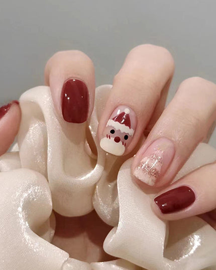 Elegant Minimalist Press-On Nail Set (24pcs) (DESIGN 7321)