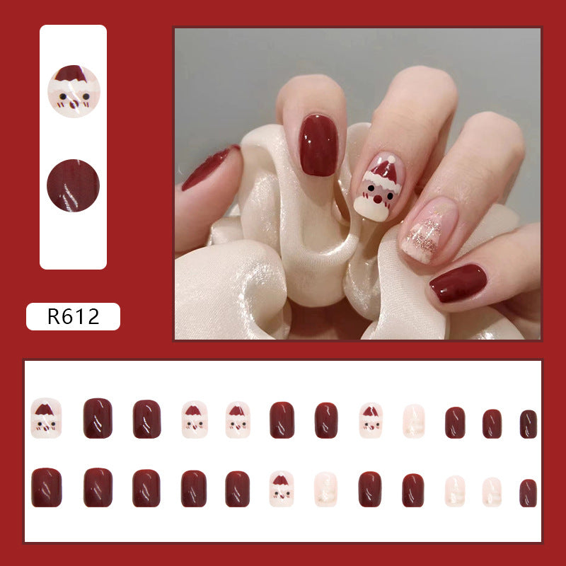 Elegant Minimalist Press-On Nail Set (24pcs) (DESIGN 7321)