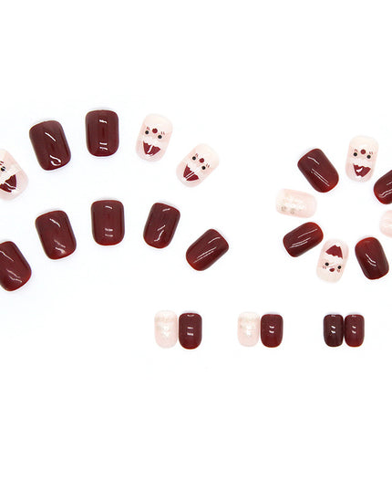 Elegant Minimalist Press-On Nail Set (24pcs) (DESIGN 7321)