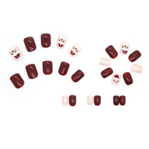Elegant Minimalist Press-On Nail Set (24pcs) (DESIGN 7321)