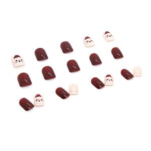 Elegant Minimalist Press-On Nail Set (24pcs) (DESIGN 7321)