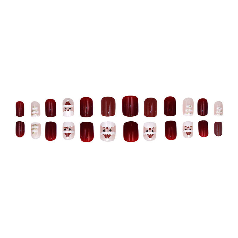 Elegant Minimalist Press-On Nail Set (24pcs) (DESIGN 7321)
