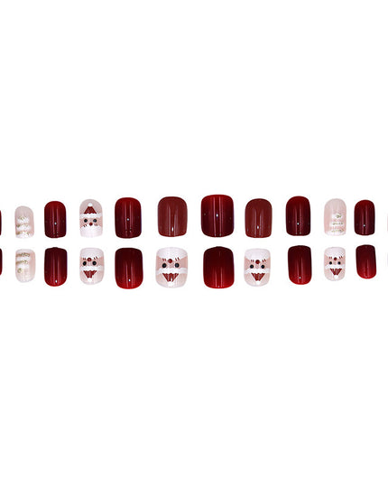 Elegant Minimalist Press-On Nail Set (24pcs) (DESIGN 7321)