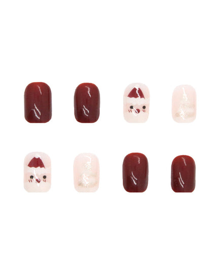 Elegant Minimalist Press-On Nail Set (24pcs) (DESIGN 7321)