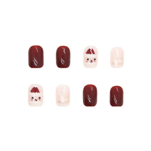 Elegant Minimalist Press-On Nail Set (24pcs) (DESIGN 7321)