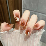 Elegant Minimalist Press-On Nail Set (24pcs) (DESIGN 7322)