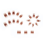 Elegant Minimalist Press-On Nail Set (24pcs) (DESIGN 7322)