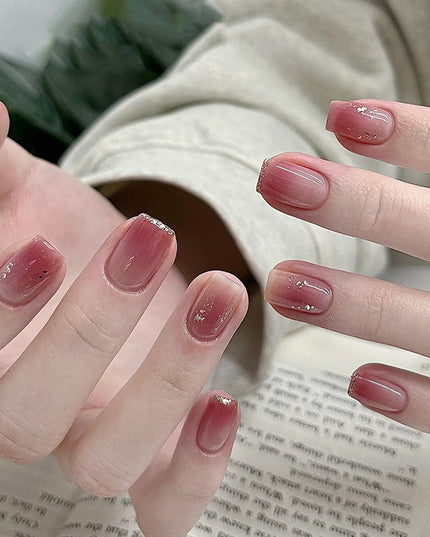 Elegant Minimalist Press-On Nail Set (24pcs) (DESIGN 7323)
