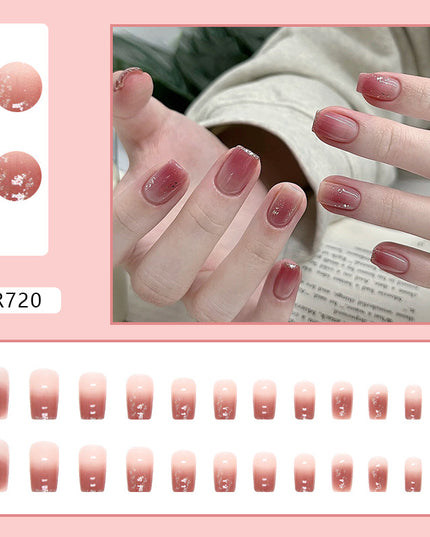 Elegant Minimalist Press-On Nail Set (24pcs) (DESIGN 7323)