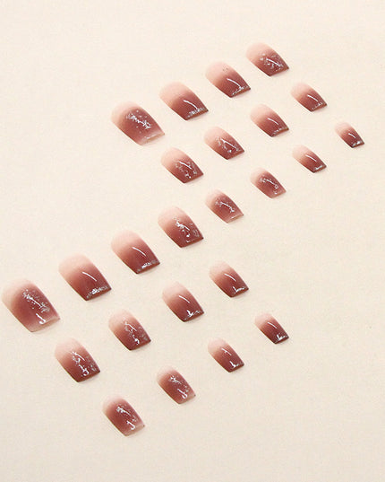 Elegant Minimalist Press-On Nail Set (24pcs) (DESIGN 7323)