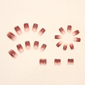 Elegant Minimalist Press-On Nail Set (24pcs) (DESIGN 7323)