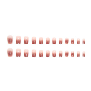 Elegant Minimalist Press-On Nail Set (24pcs) (DESIGN 7323)