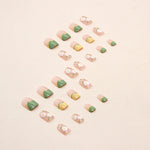 Elegant Minimalist Press-On Nail Set (24pcs) (DESIGN 7324)