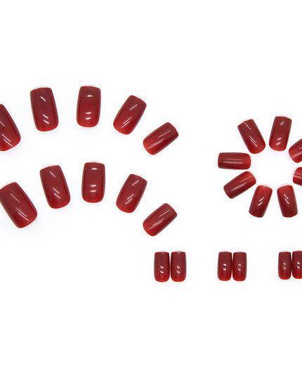 Elegant Minimalist Press-On Nail Set (24pcs) (DESIGN 7325)