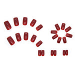 Elegant Minimalist Press-On Nail Set (24pcs) (DESIGN 7325)