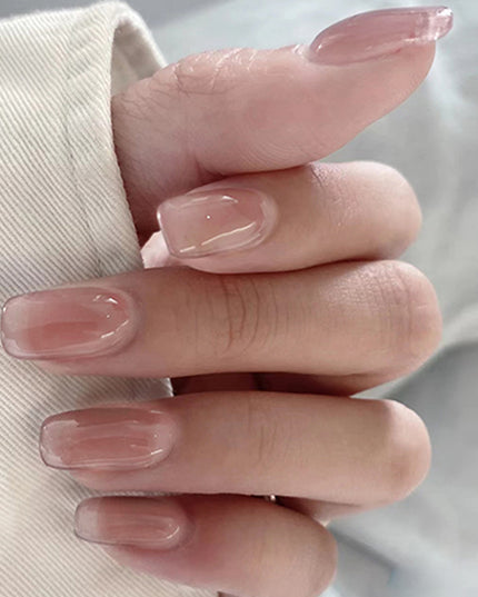 Elegant Minimalist Press-On Nail Set (24pcs) (DESIGN 7327)