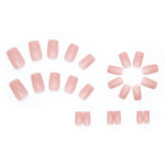 Elegant Minimalist Press-On Nail Set (24pcs) (DESIGN 7327)