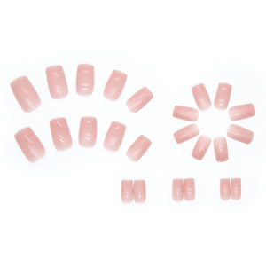 Elegant Minimalist Press-On Nail Set (24pcs) (DESIGN 7327)