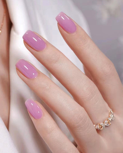 Elegant Minimalist Press-On Nail Set (24pcs) (DESIGN 7328)