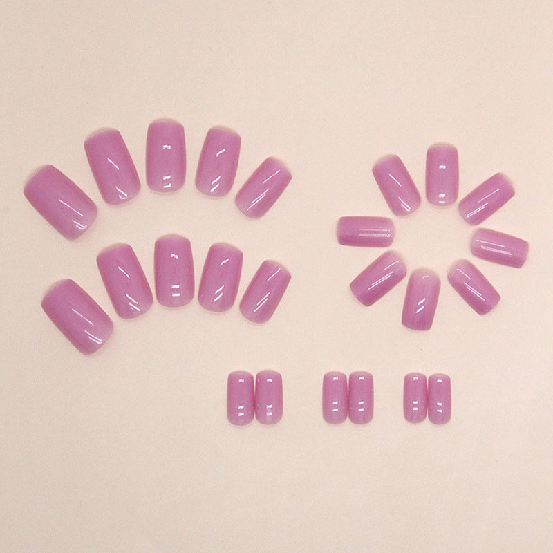 Elegant Minimalist Press-On Nail Set (24pcs) (DESIGN 7328)