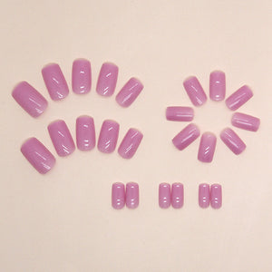 Elegant Minimalist Press-On Nail Set (24pcs) (DESIGN 7328)