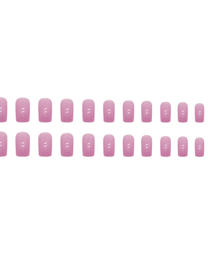 Elegant Minimalist Press-On Nail Set (24pcs) (DESIGN 7328)