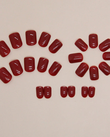 Elegant Minimalist Press-On Nail Set (24pcs) (DESIGN 7329)