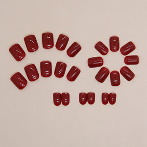 Elegant Minimalist Press-On Nail Set (24pcs) (DESIGN 7329)