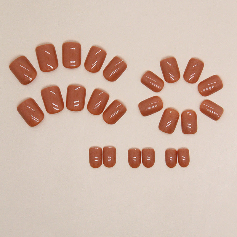 Elegant Minimalist Press-On Nail Set (24pcs) (DESIGN 7330)