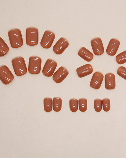 Elegant Minimalist Press-On Nail Set (24pcs) (DESIGN 7330)