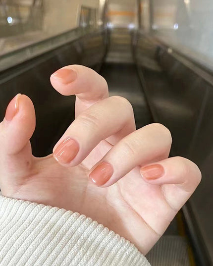 Elegant Minimalist Press-On Nail Set (24pcs) (DESIGN 7331)