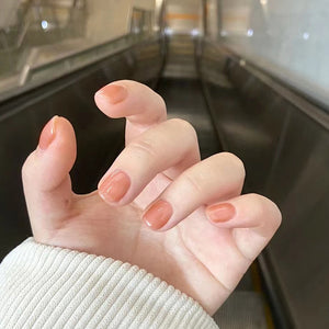 Elegant Minimalist Press-On Nail Set (24pcs) (DESIGN 7331)