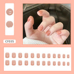 Elegant Minimalist Press-On Nail Set (24pcs) (DESIGN 7331)
