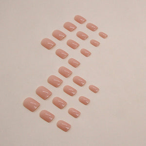 Elegant Minimalist Press-On Nail Set (24pcs) (DESIGN 7331)