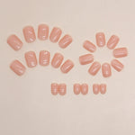 Elegant Minimalist Press-On Nail Set (24pcs) (DESIGN 7331)