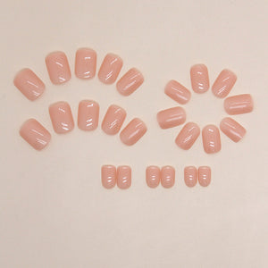 Elegant Minimalist Press-On Nail Set (24pcs) (DESIGN 7331)