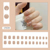 Elegant Minimalist Press-On Nail Set (24pcs) (DESIGN 7332)