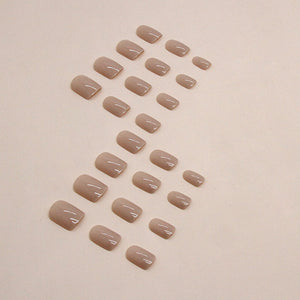 Elegant Minimalist Press-On Nail Set (24pcs) (DESIGN 7332)