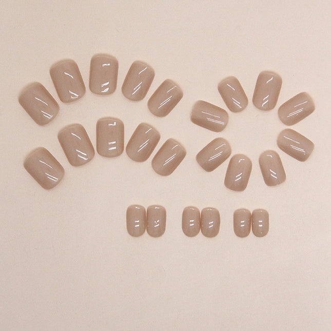 Elegant Minimalist Press-On Nail Set (24pcs) (DESIGN 7332)