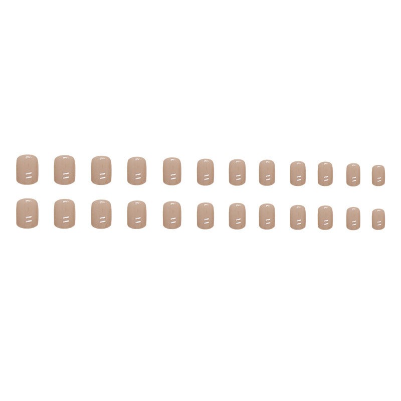 Elegant Minimalist Press-On Nail Set (24pcs) (DESIGN 7332)