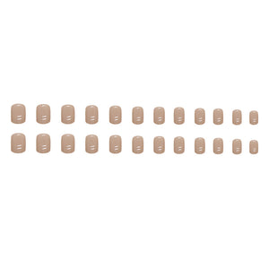 Elegant Minimalist Press-On Nail Set (24pcs) (DESIGN 7332)