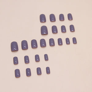 Elegant Minimalist Press-On Nail Set (24pcs) (DESIGN 7333)