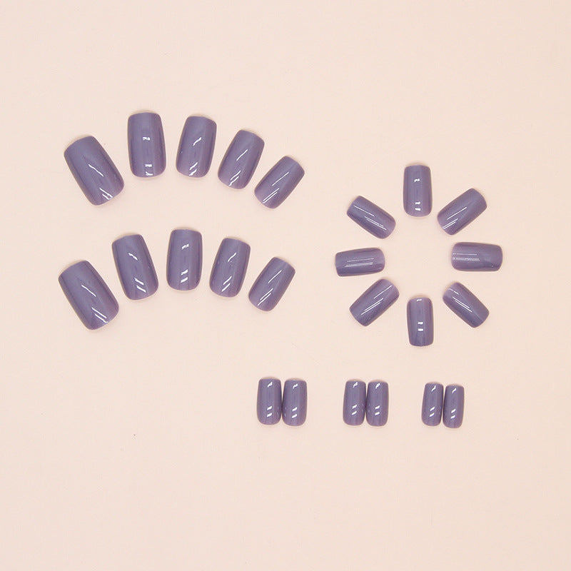 Elegant Minimalist Press-On Nail Set (24pcs) (DESIGN 7333)