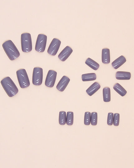 Elegant Minimalist Press-On Nail Set (24pcs) (DESIGN 7333)
