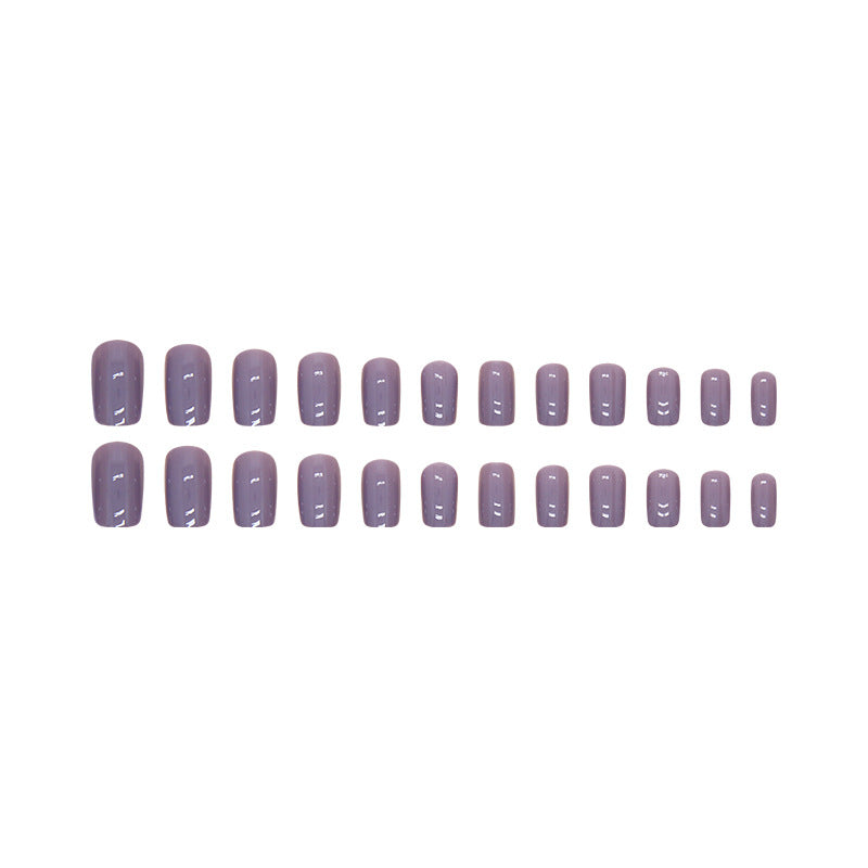 Elegant Minimalist Press-On Nail Set (24pcs) (DESIGN 7333)