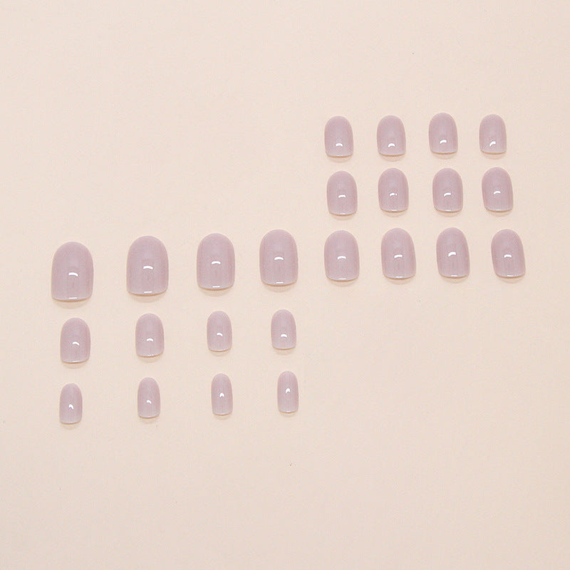 Elegant Minimalist Press-On Nail Set (24pcs) (DESIGN 7334)
